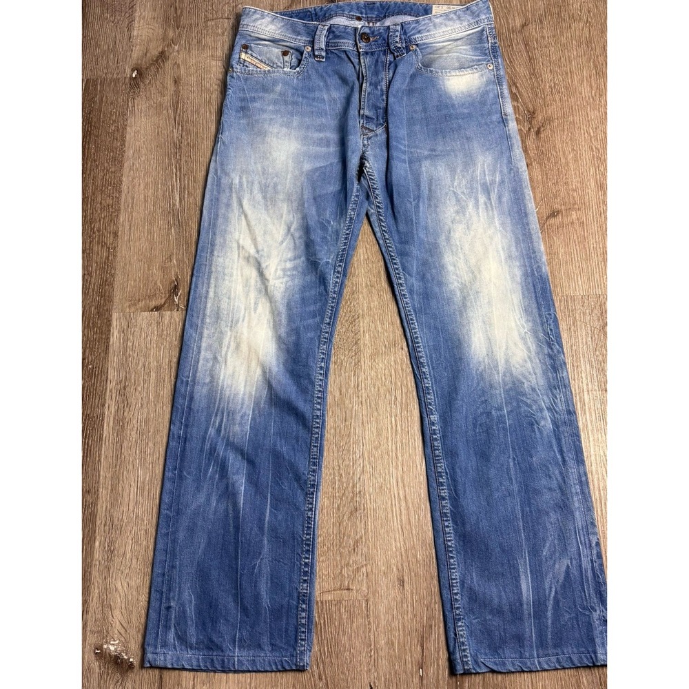 Diesel Industry Larkee Jeans Men's 30x30 Reg Straight Fade Button Fly Y2K